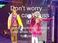 FAKE HANNAH MONTANA- WATCH HER SWITCH! [LIVE]