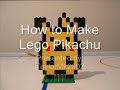 How To Make Lego Pikachu