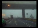 manejando entre las nubes...niebla en Monterrey