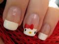 Hello Kitty French Nails