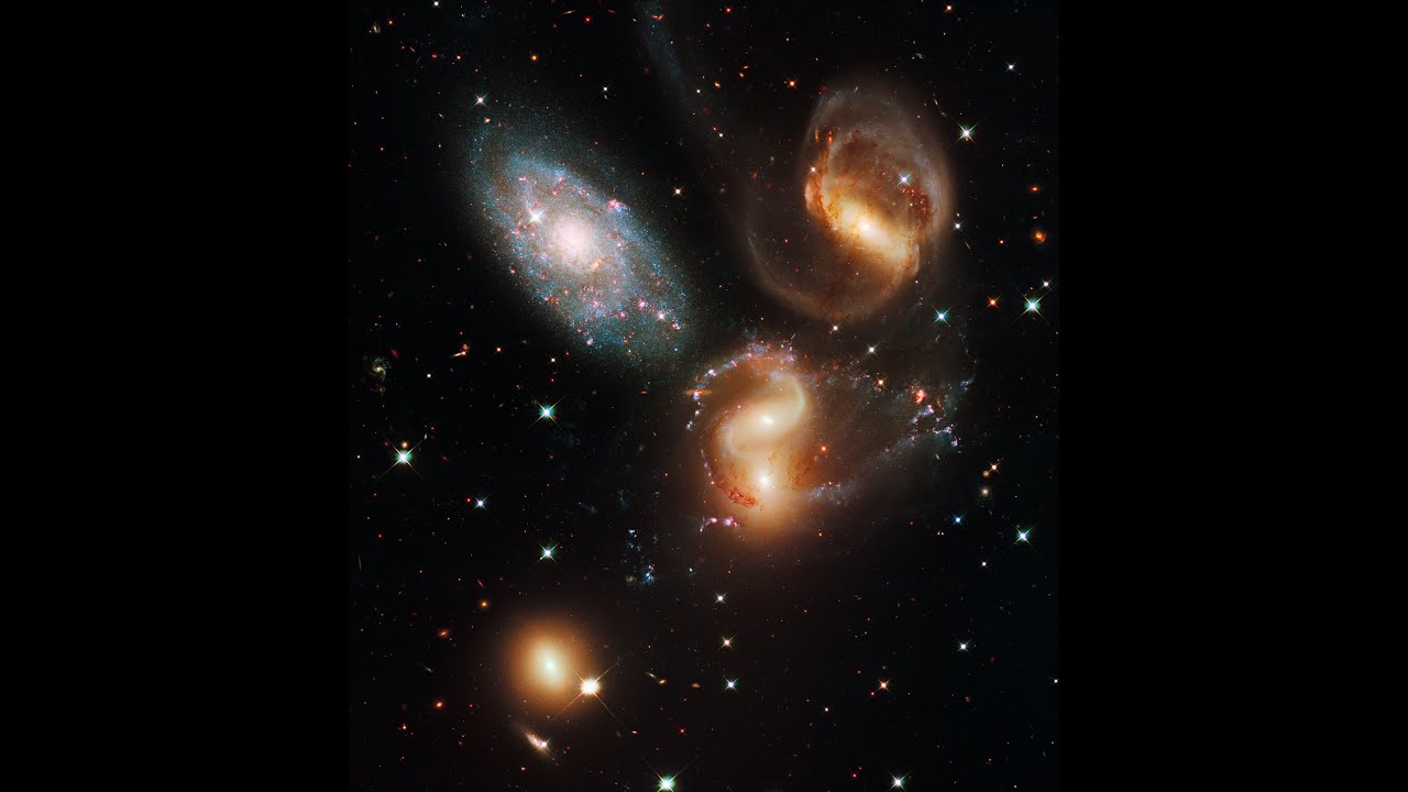 Hubble Space Telescope's Galactic wreckage in Stephan's Quintet, STYX AI