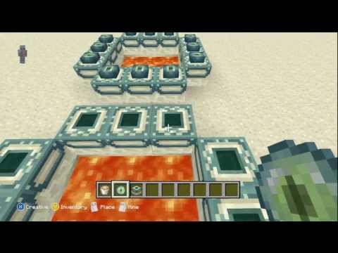 how to build a minecraft portal