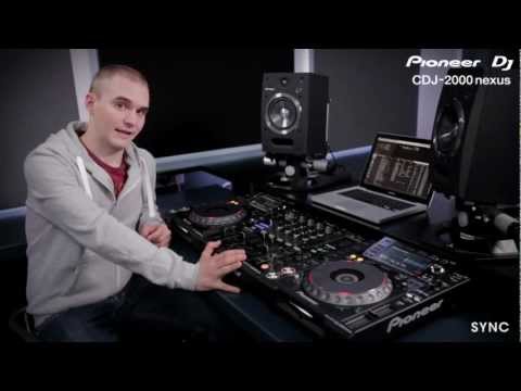 how to sync cdj 2000