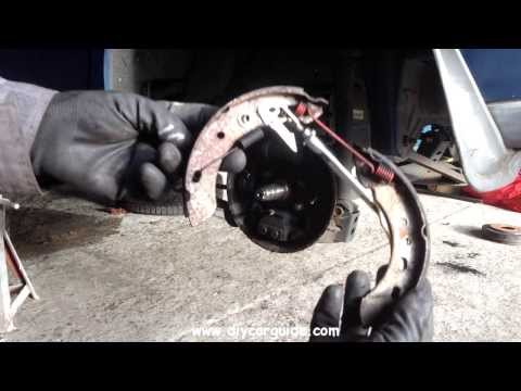 Replacing Brake Shoes On A Nissan Micra, 2nd Generation (1992-2002)