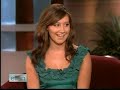 Ashley Tisdale [FULL HQ] interview on the Ellen Degeneres Show!! ☺