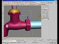 NURBS modeling a tap video 4 of 4