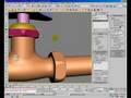 NURBS modeling a tap video 4 of 4