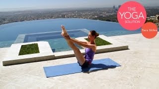 Slim Waist Yoga Routine  With Tara Stiles