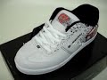 TÊNIS FREEDAY SCAPE CUSTOM SKATE Street Bco-Vermelho LOUZADASHOP VIDEO