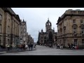 Edinburgh by Bike: Royal Mile from the castle to the palace in 5 minutes! (Edimburgo, Escocia)