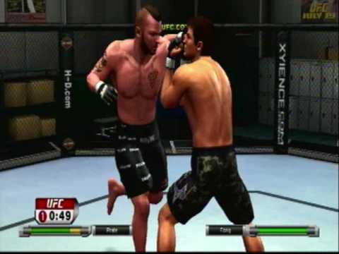 how to get more sparring points in ufc 2009