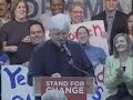 senator ted kennedy belts out popular mexican song during obama campagn event in texas. during a rally before a mostly hispanic crowd in laredo, kennedy sang the mexican song ay jalisco no te rajes in spanish. the song was made popular in a 1940's hollywood movie.