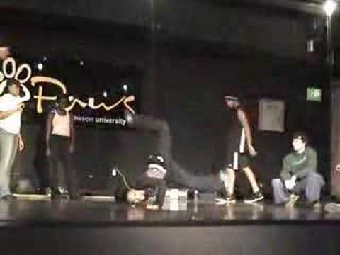 BBoying Cypher up at Towson ...