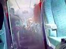 soccor holligans drunk screaming on the way to koln germany.
