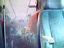 soccor holligans drunk screaming on the way to koln germany.