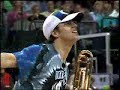 Dancing Trombonist Half Time Show at Dallas Mavericks NBA