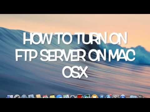 how to enable ftp on os x