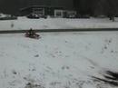 Snowmobile jumping rxl 650 polaris and a polaris 500 Snowmobile jumping rxl 650 polaris and a polaris 500