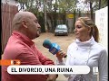 Divorcio: hombres en la ruina