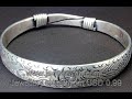 VINTAGE STERLING SILVER BANGLE Jadesmyth collection part 3 VINTAGE STERLING SILVER BANGLE Jadesmyth collection part 3