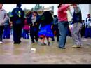 Baile al aire libre en la fiesta patronal en Huayllabamba, localidad de la provincia de Sihuas - Ancash.