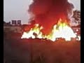 incendio campo rom 2 -Ponticelli