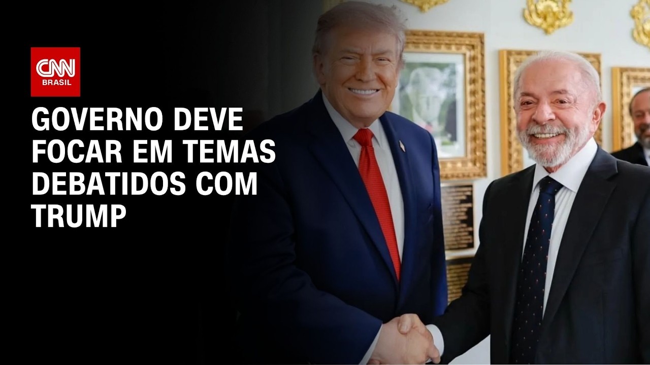 Lula e Trump: Governo deve focar em temas debatidos na Casa Branca | CNN NOVO DIA