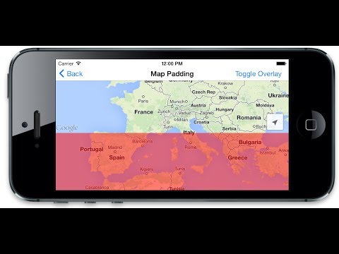 Map Padding with the Google Maps SDK for iOS