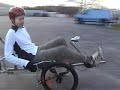 Homebuilt Tadpole Trike Test 2