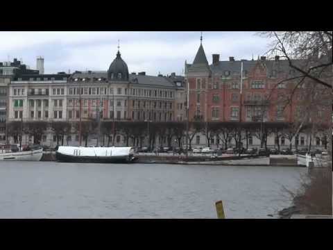 Stockholm on a rainy day