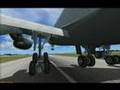 Fsx A340-313 CFM Lufthansa landing at EDDF (LFPG - EDDF)