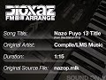 dioxaz fm音源 arrange   nazo puyo 13 title by compile