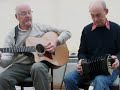 Two Irish tunes , played by Ken on concertina , and accompanied by Paul on guitar and Irish bouzouki. This has been uploaded afresh , as the previous version was corrupted somehow.