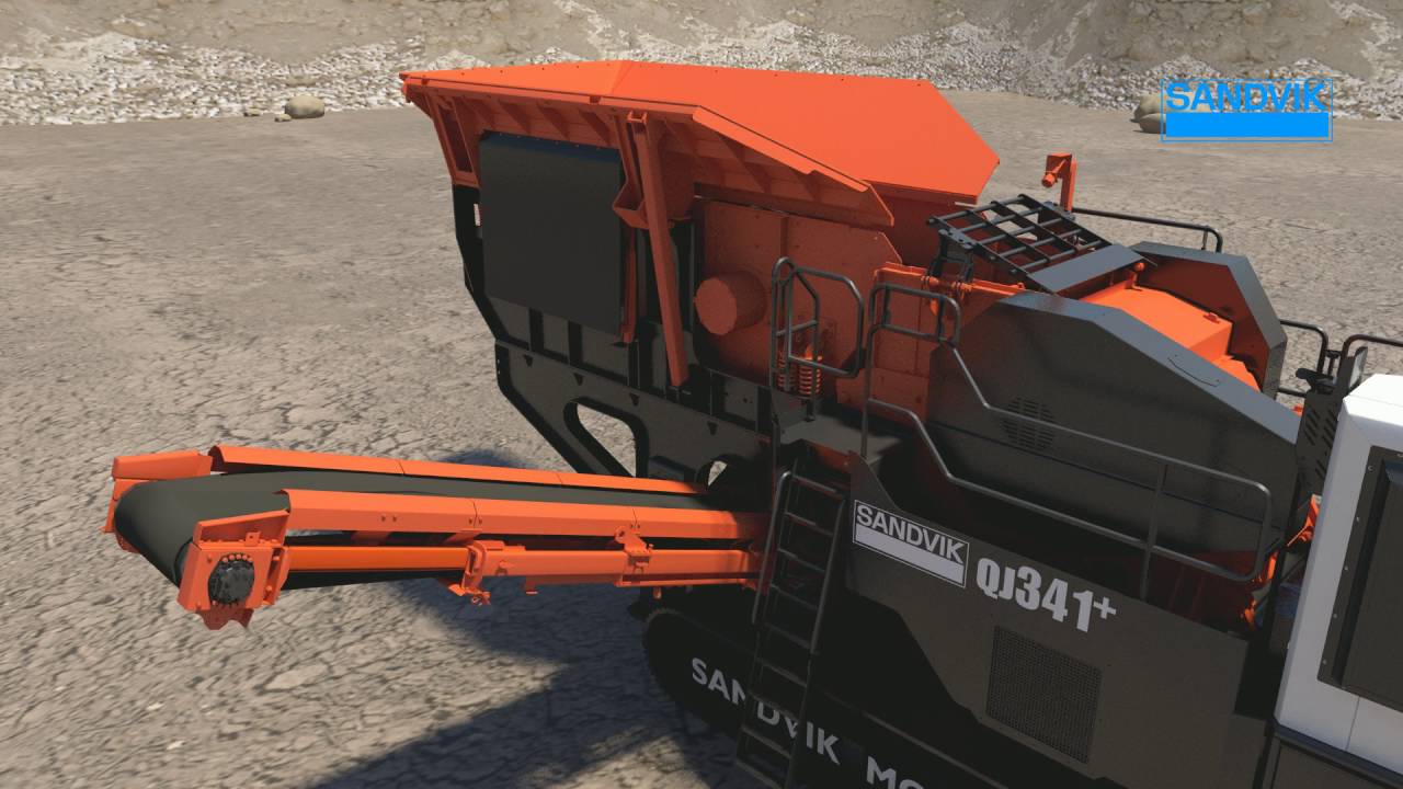 Sandvik QJ341+ Jaw Crusher Promac
