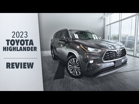 2023 toyota highlander platinum awd