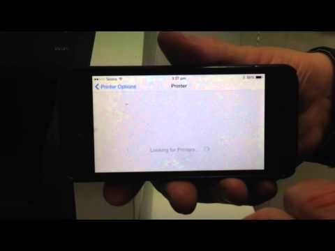 How to setup AirPrint