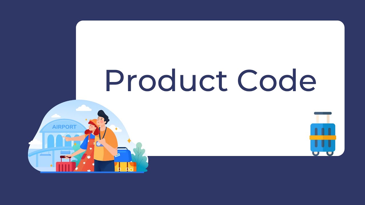 How To Set A Product Code According To The Victoury Code Conventions