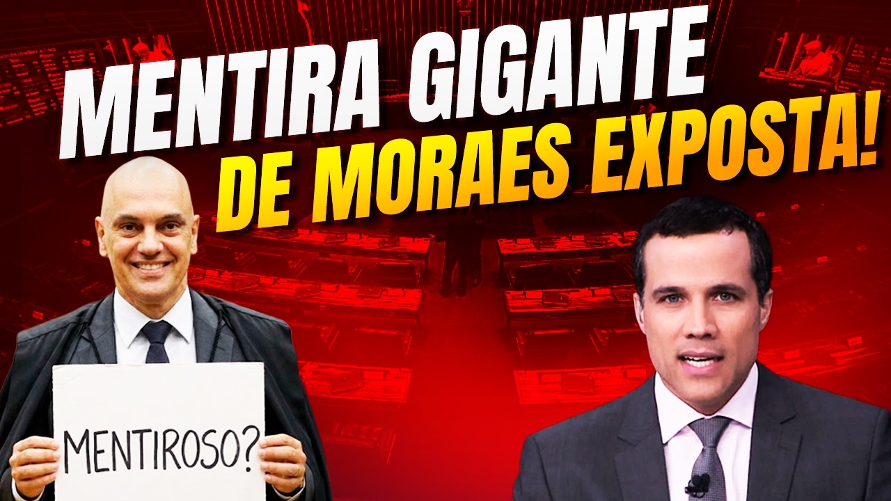 Moraes QUEBROU juramento que fez em SABATINA: veja a prova!