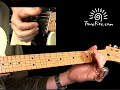 this david hamburger slide blues guitar lesson from his truefire ( http://truefire.com ) course, slide shop, covers an elmore james style slide solo guitar part in open d tuning. get tab for this guitar lesson on truefire tv ( http://truefire.com/tftv/index.html?channel=slideshop&videofile=slideshop/ss1shuffledr1 ). more video samples from this course on truefire tv ( http://truefire.com/tv ).
