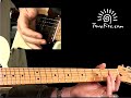 Shuffle in the key of D: Slide Guitar Solo, Part 1