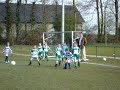 Beelden van de wedstrijd S.V. Baarn F5 - S.V. Spakenburg F5. Ruststand 0-3, eindstand 0-5. Muziek van Bukkes, Hé Keeltsie.