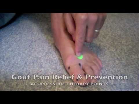 how to relieve gout pain in foot fast