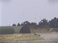 Planes low flying