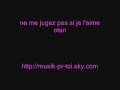 ne me juger pas (si je lm otan)