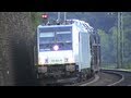 Bahnhof Assmannshausen, Railpool BR185, BR110, R4C BR185, BR152, Railion BR185, 2x BR143