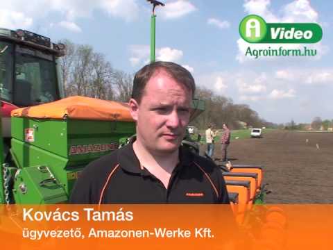K�s�rleti kukoricavet�s Mez�hegyesen 2. - Amazonen-Werke