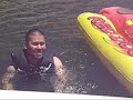 Banana Boating on Lake Castaic, CA
