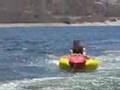 Banana Boating on Lake Castaic, CA