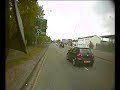 Very Close Pass By Speeding Truck