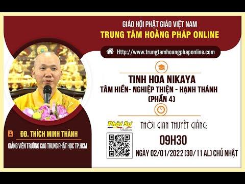 Tinh Hoa NIKAYA - Giá Trị Lợi Ích Của Xấu Hổ & Sợ Hãi - TÀM QUÝ